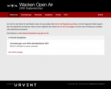 Wacken Open Air Personalplanung