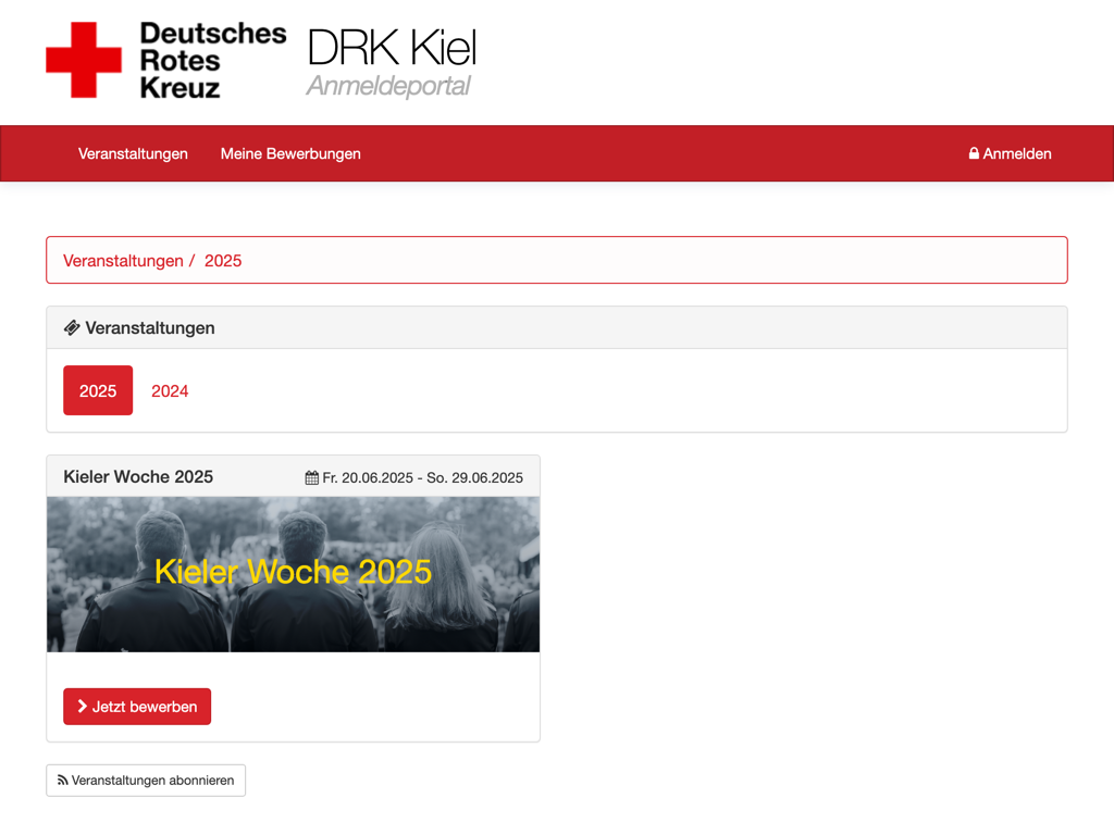 Jahresansicht