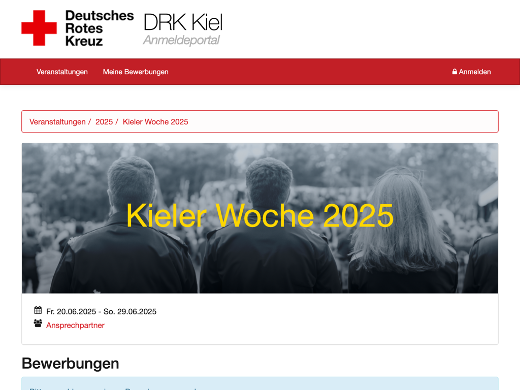 Festival Detailansicht